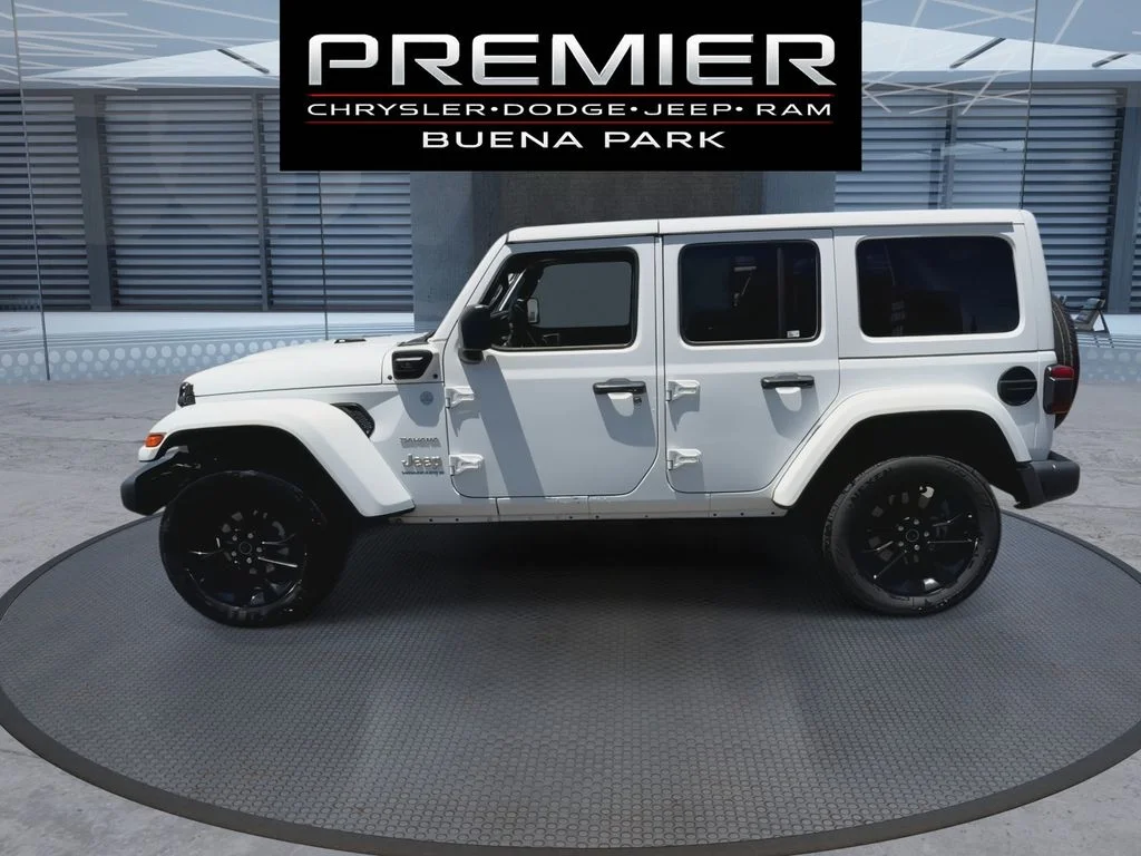 Used 2024 White Jeep Sahara 4xe image 5