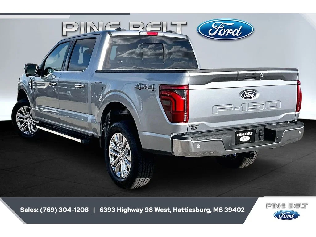 New 2026 Iconic Silver Metallic Ford Lariat® image 2