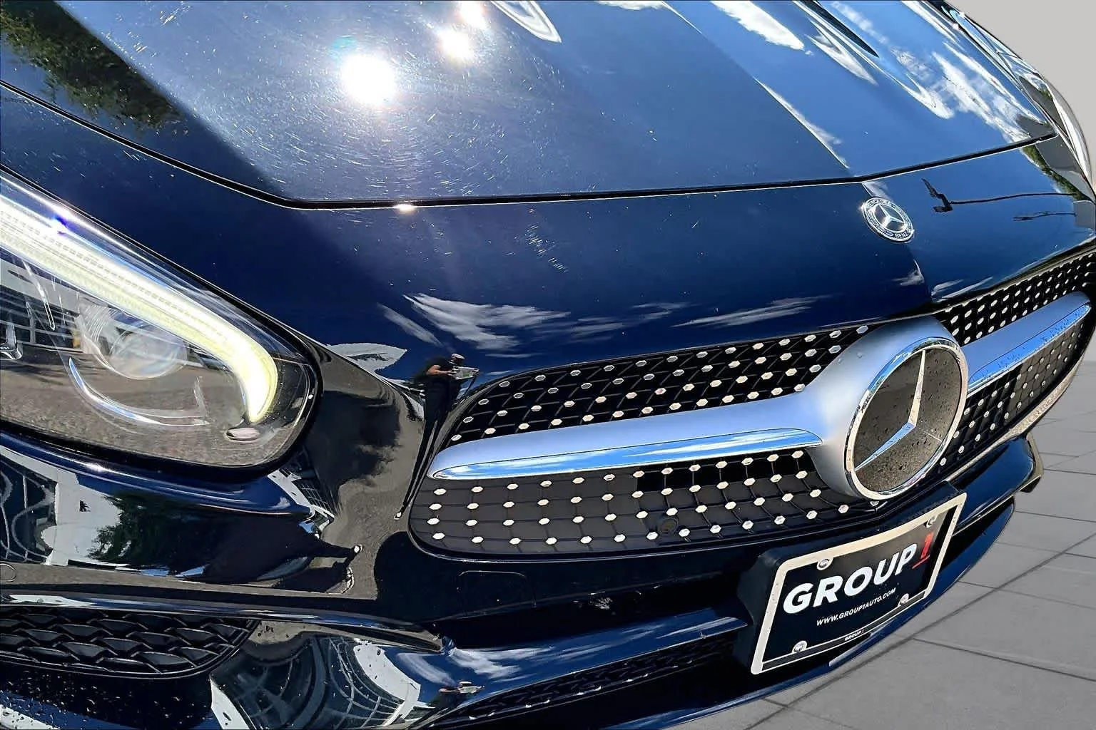 Used 2018 Black Mercedes-Benz SL 550 image 26