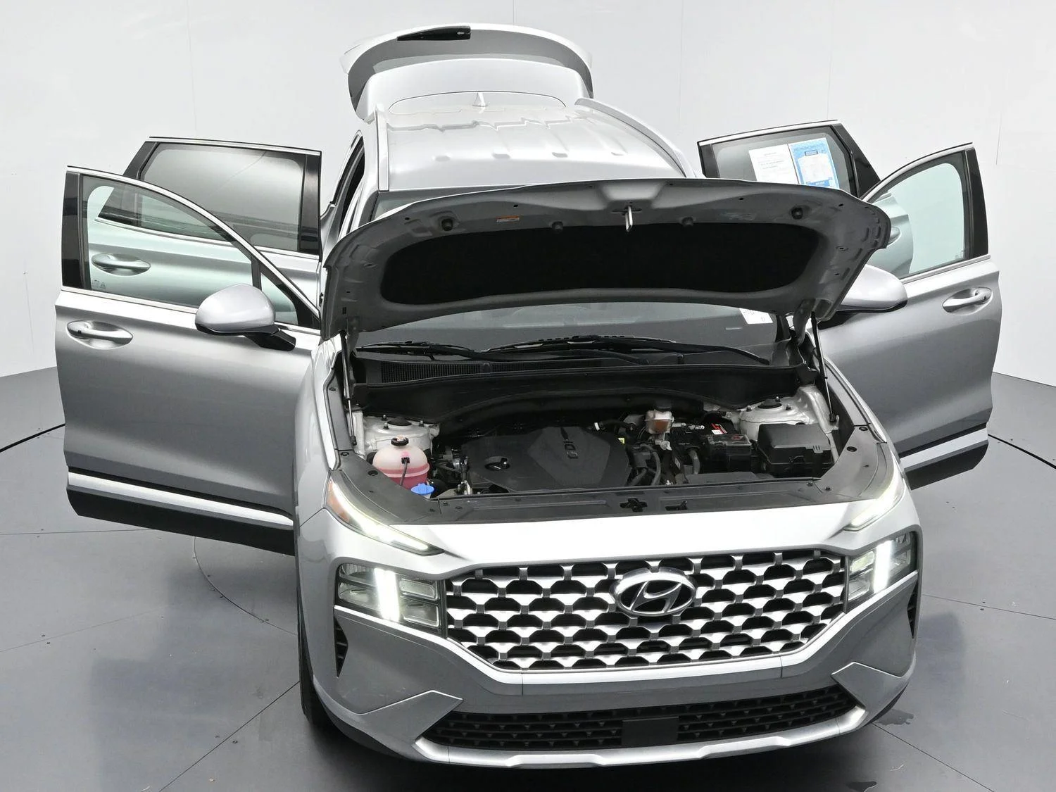 Used 2021 Shimmering Silver Hyundai SEL image 42