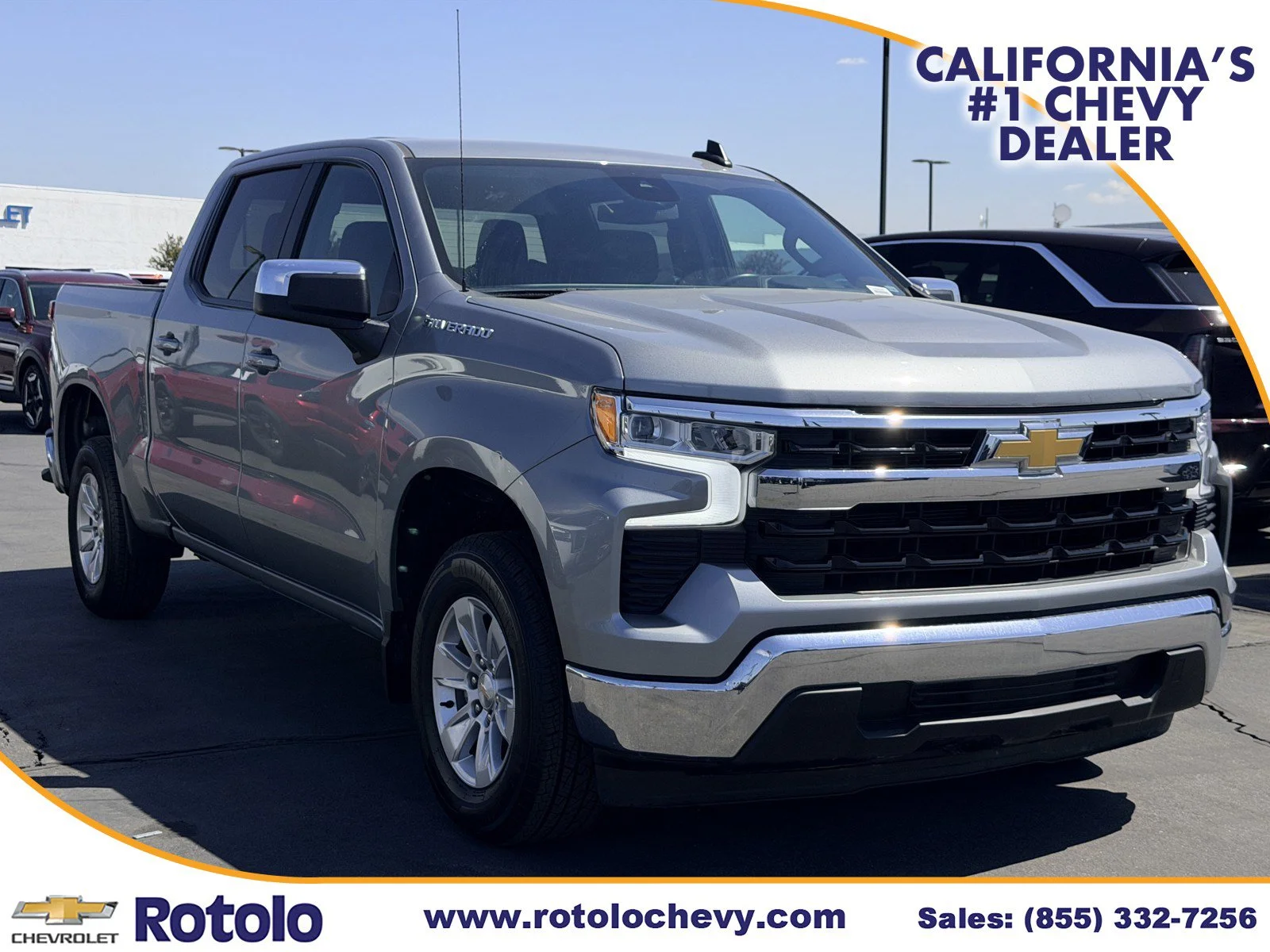 Used 2025 Sterling Gray Metallic Chevrolet LT image 1