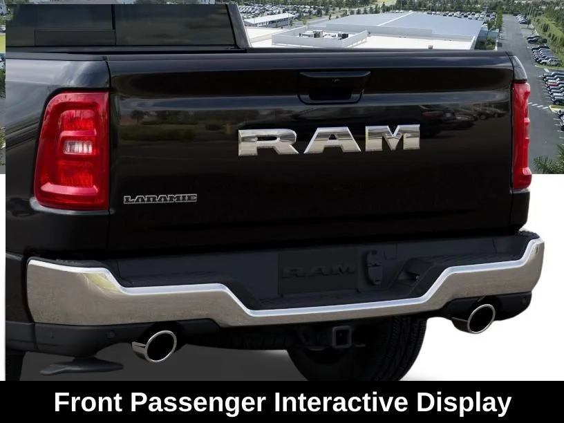 New 2026 Diamond Black Crystal Pearl-Coat Exterior Paint RAM Laramie image 15