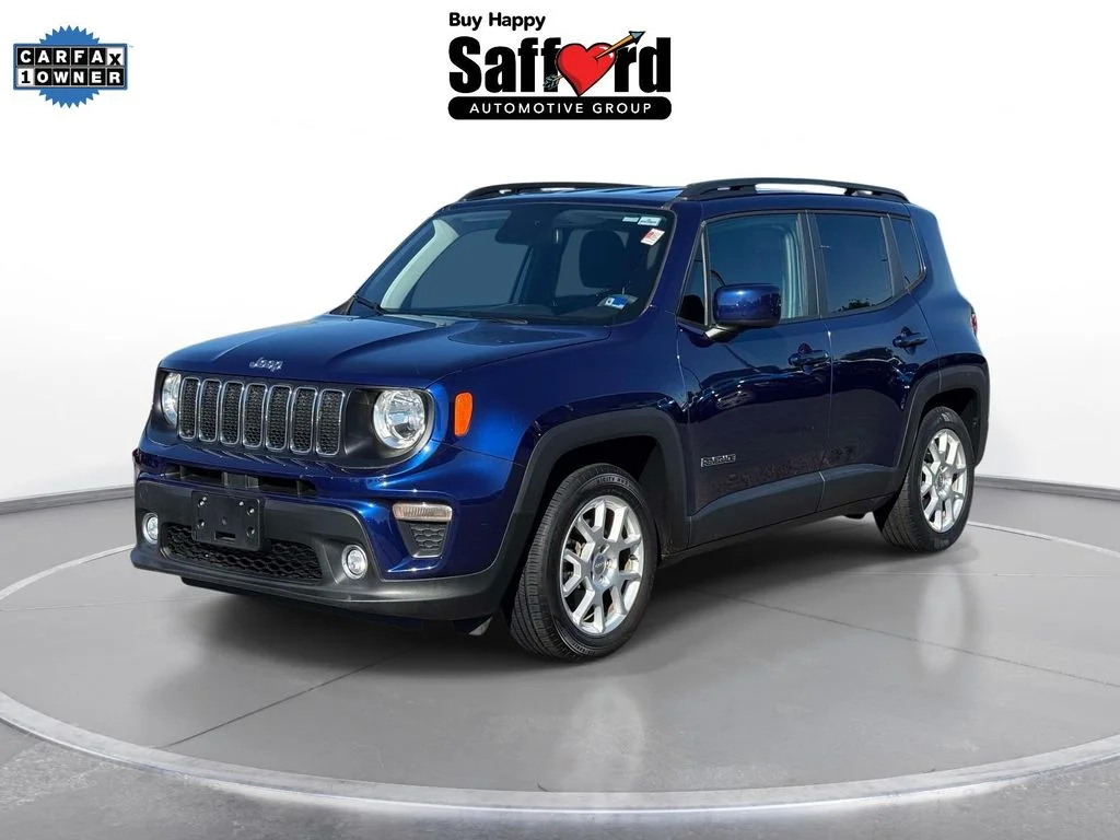 Used 2019 Blue Jeep Latitude image 1