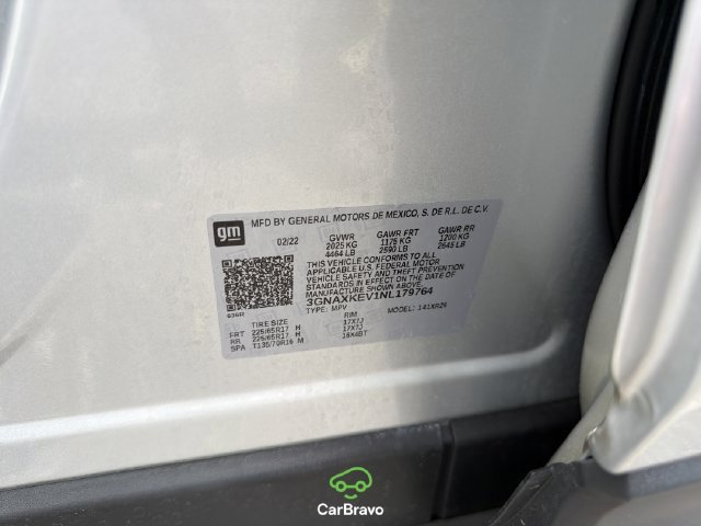 Certified Used 2022 Silver Ice Metallic Chevrolet LT image 35