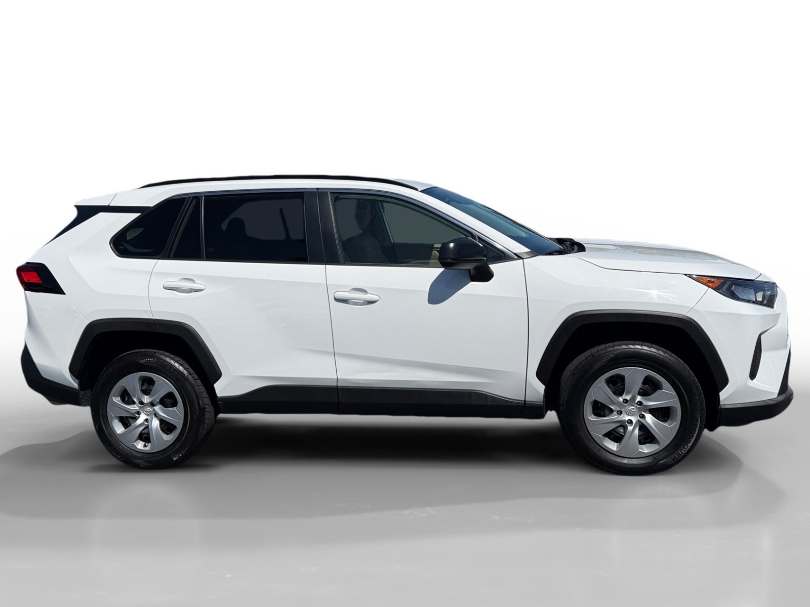 Used 2021 Super White Toyota LE image 6