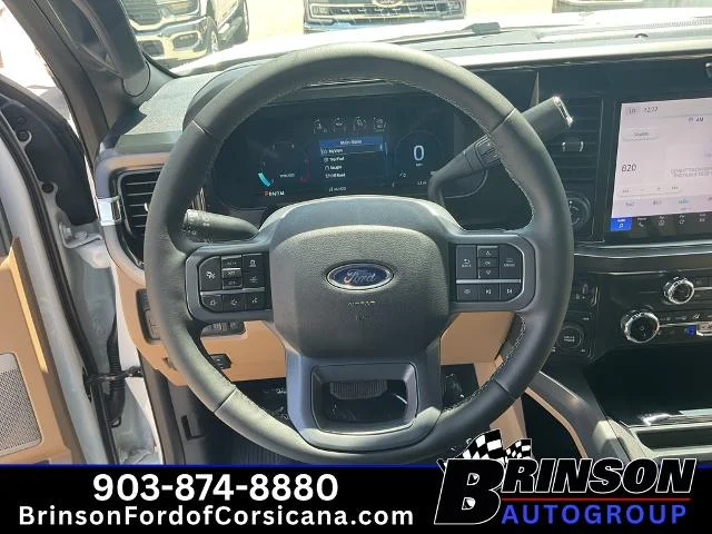 New 2026 Star White Metallic Tri-Coat Ford F-250® Lariat® image 43