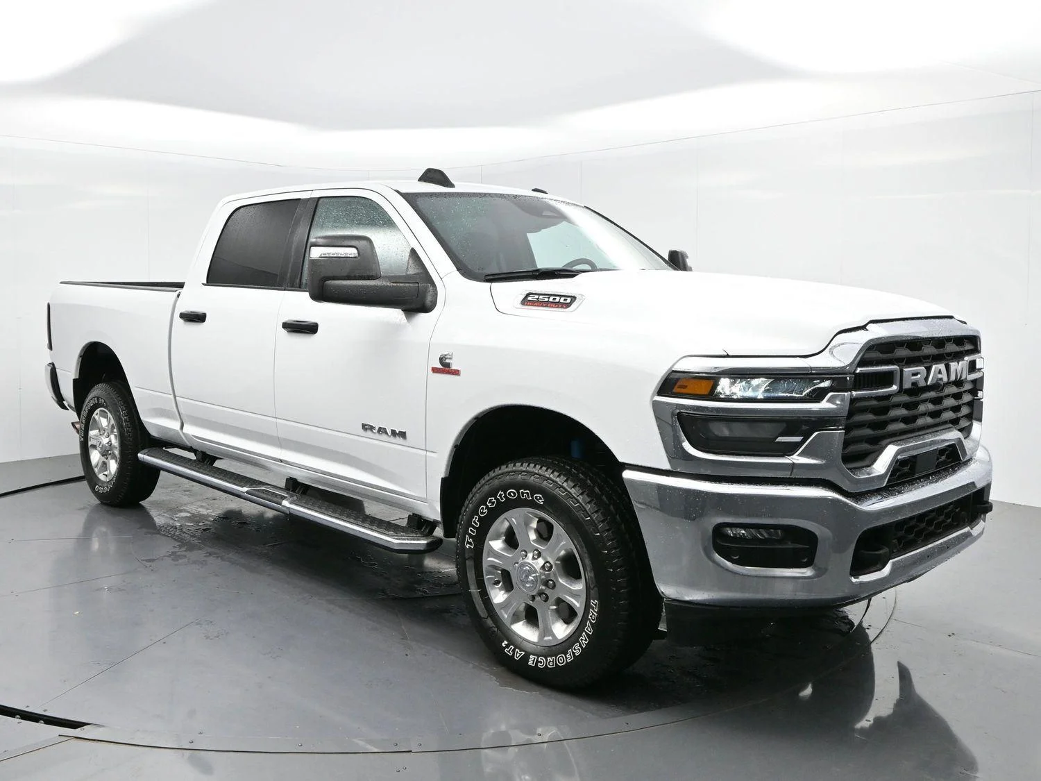 Used 2025 Bright White Clearcoat Ram Big Horn image 2