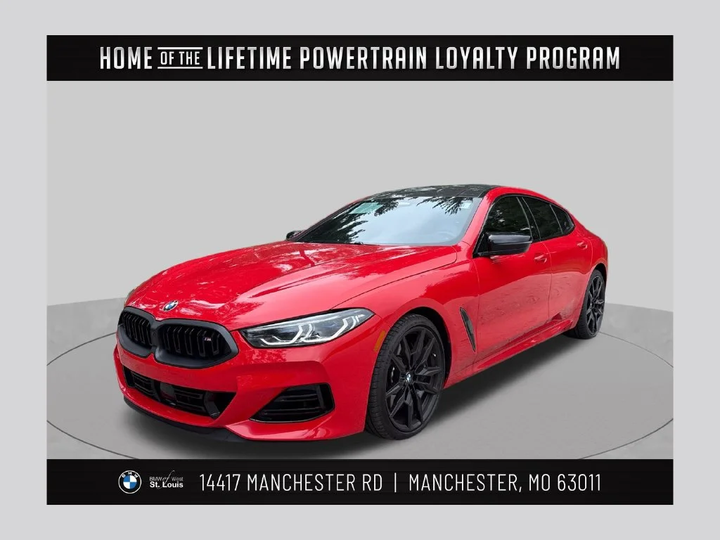 Certified Used 2026 Black BMW M850i xDrive Gran Coupe image 1
