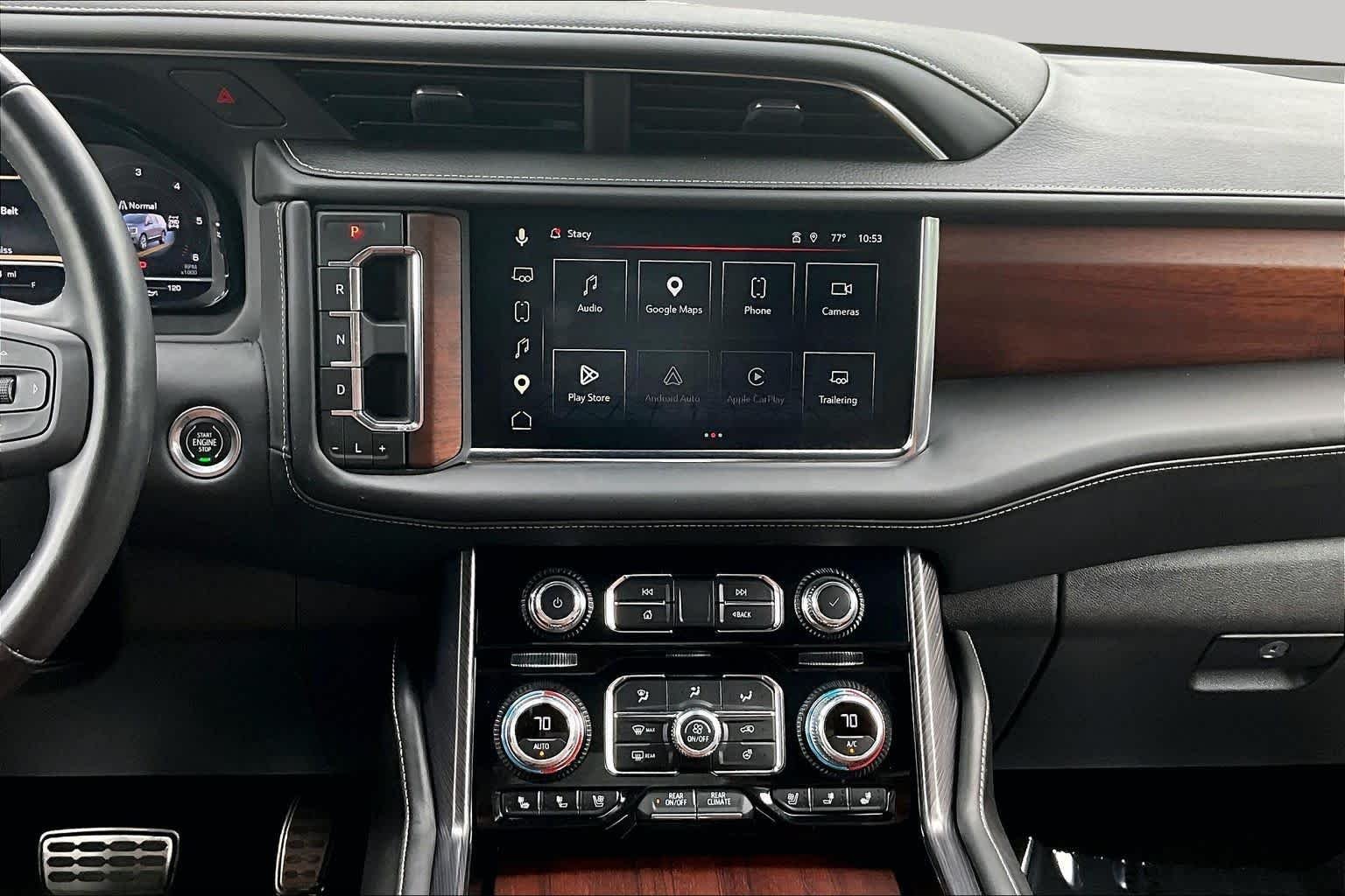 Used 2023 White Frost Tricoat GMC Denali Ultimate image 7