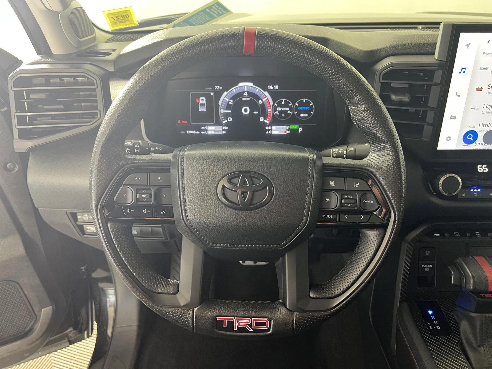 Used 2023 Midnight Black Metallic Toyota TRD Pro HV image 16