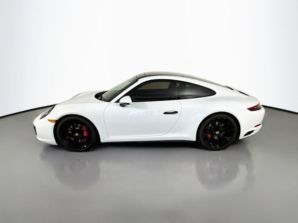 Certified Used 2018 White Porsche Carrera 4S image 2