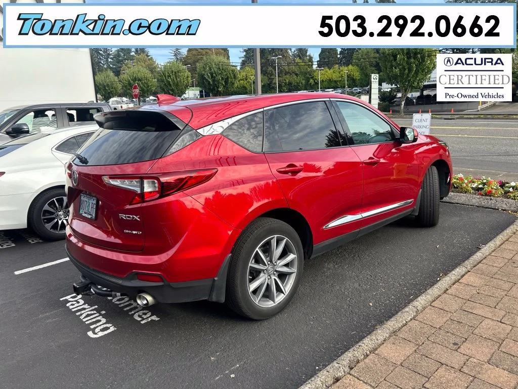 Certified Used 2019 Performance Red Pearl Acura SH-AWD with Technology Package image 14