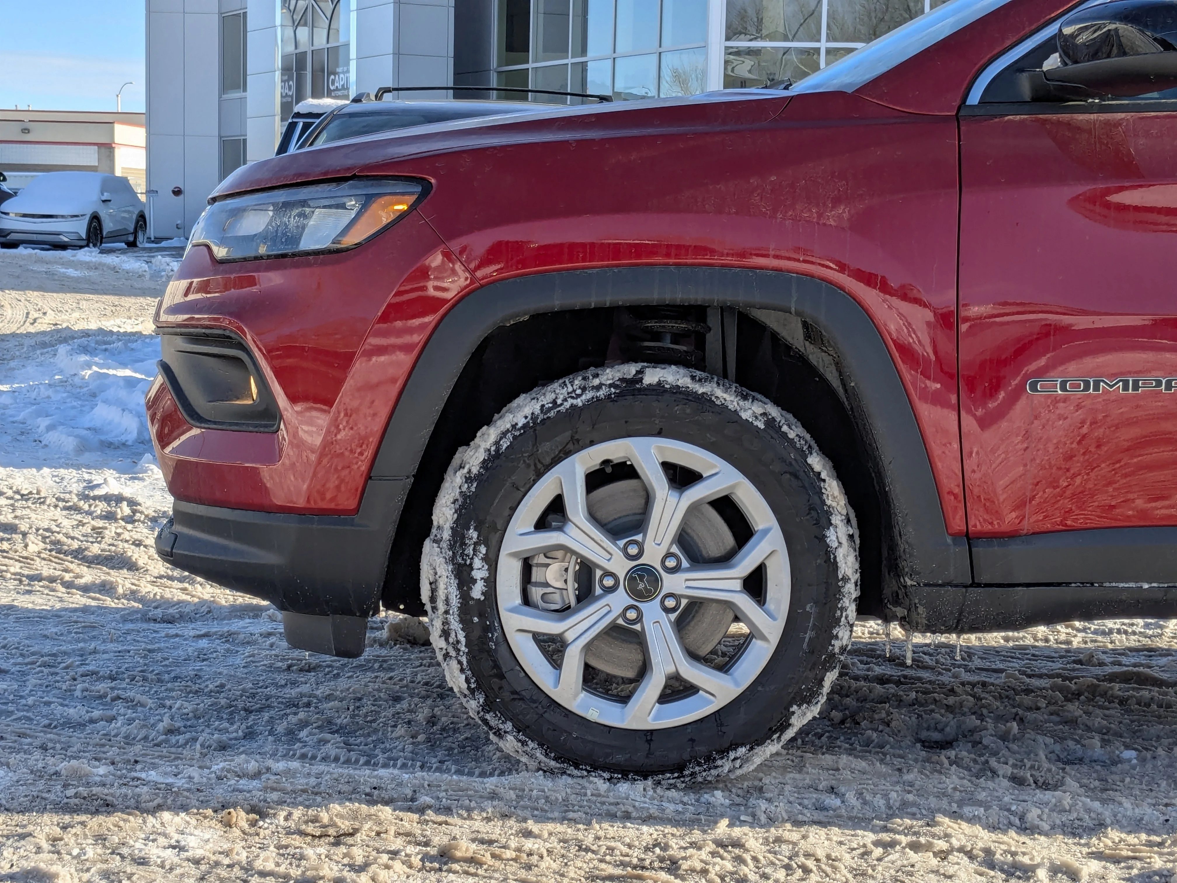New 2026 Red Jeep North - Front heated seats - Forward Collision Warning - Uconnect 5 with 10.1?inch display image 9