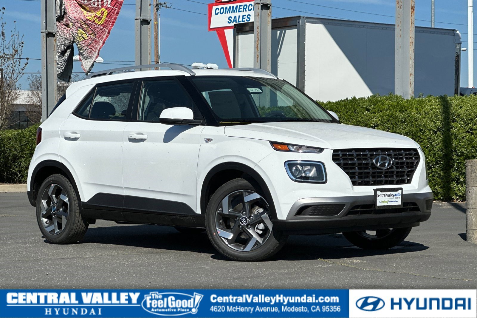 New 2026 Lunar White Hyundai SEL image 1