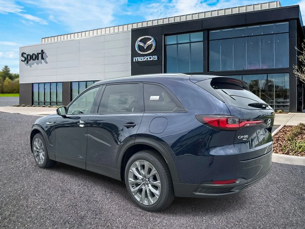 New 2026 Deep Crystal Blue Mica Mazda 3.3 Turbo Preferred AWD image 6