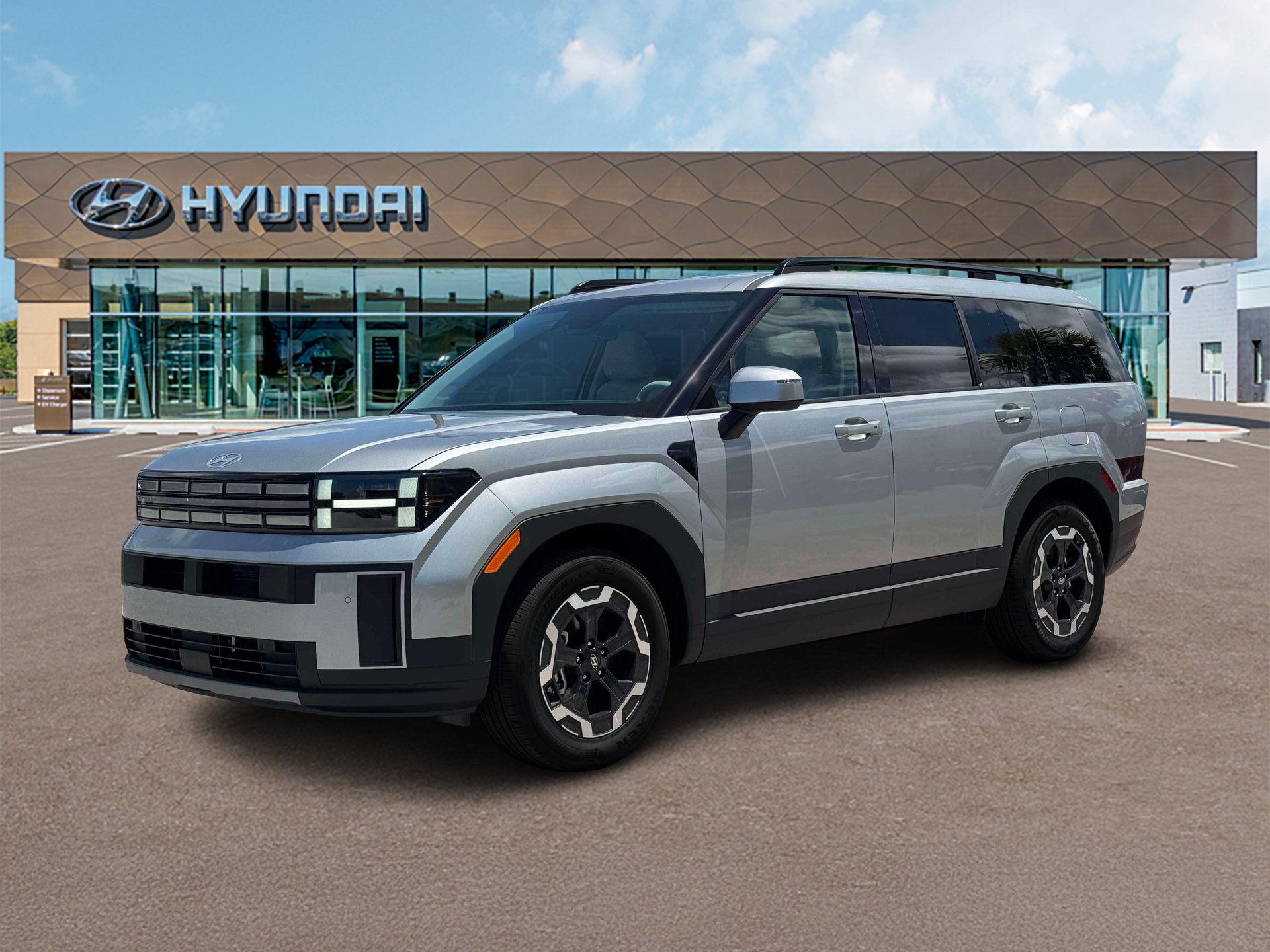 New 2027 Shimmering Silver Hyundai SEL FWD image 2