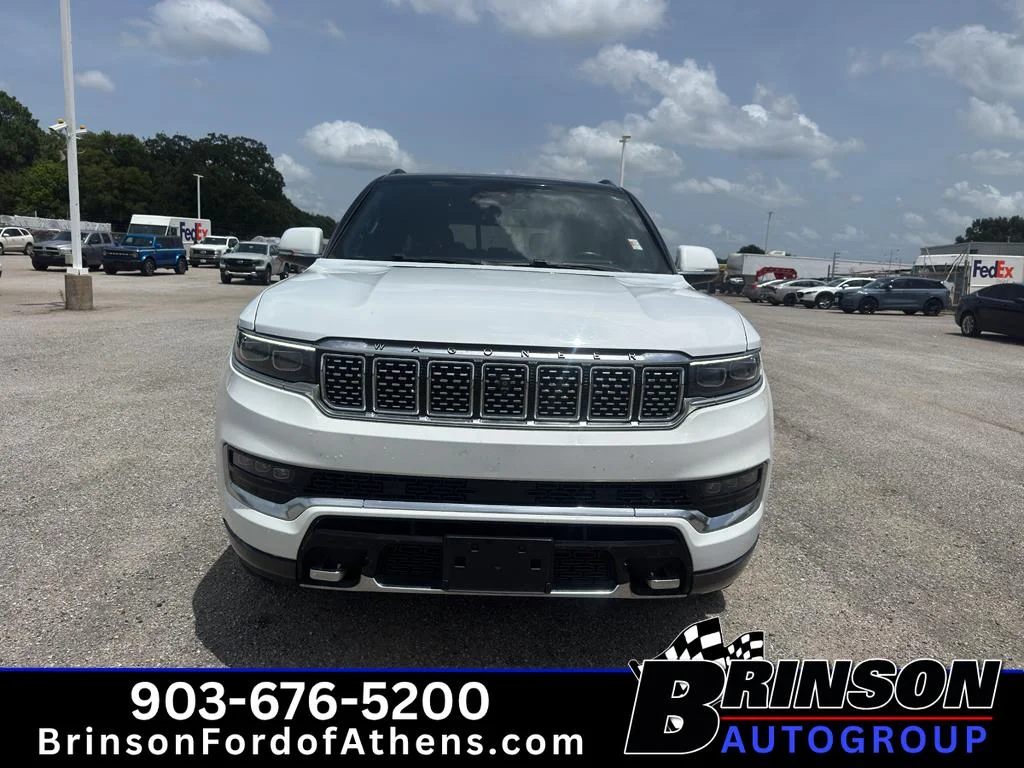Used 2022 Bright White Clearcoat Jeep Series III image 2