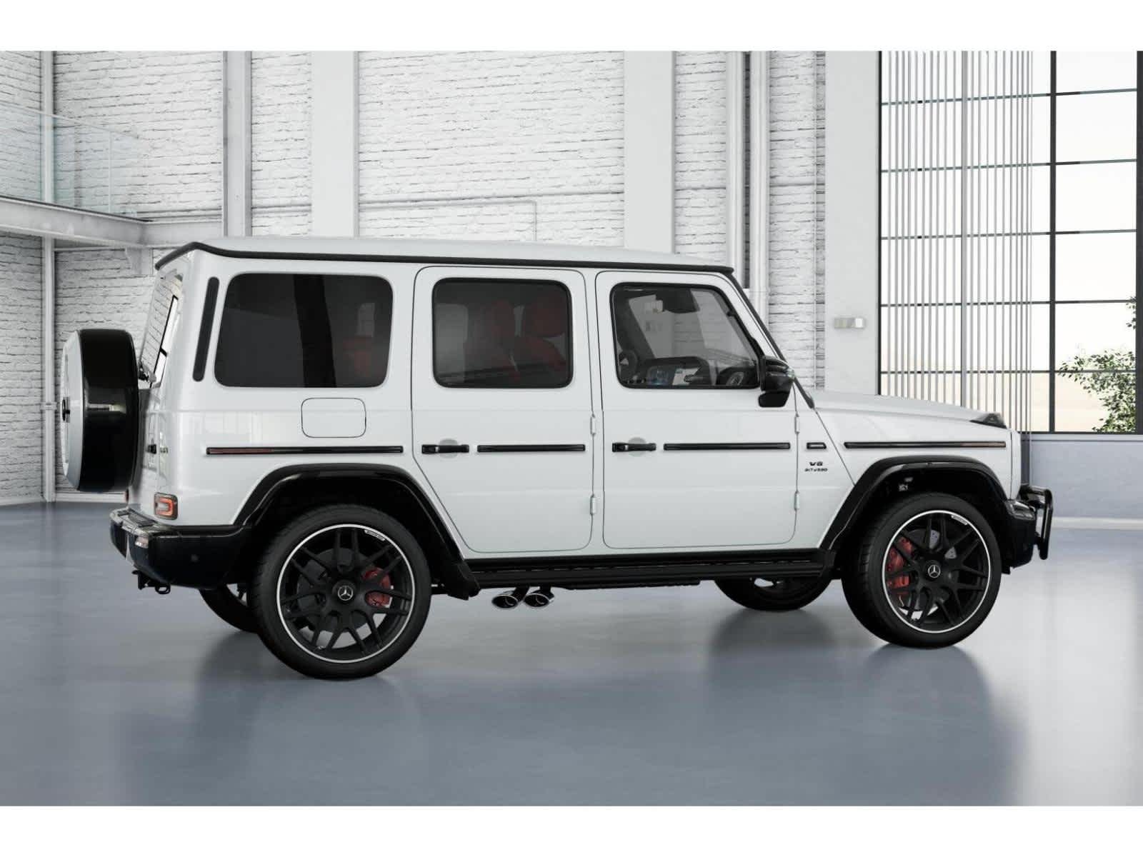 New 2026 MANUFAKTUR Moonlight White Metallic Mercedes-Benz AMG® G 63 SUV image 57