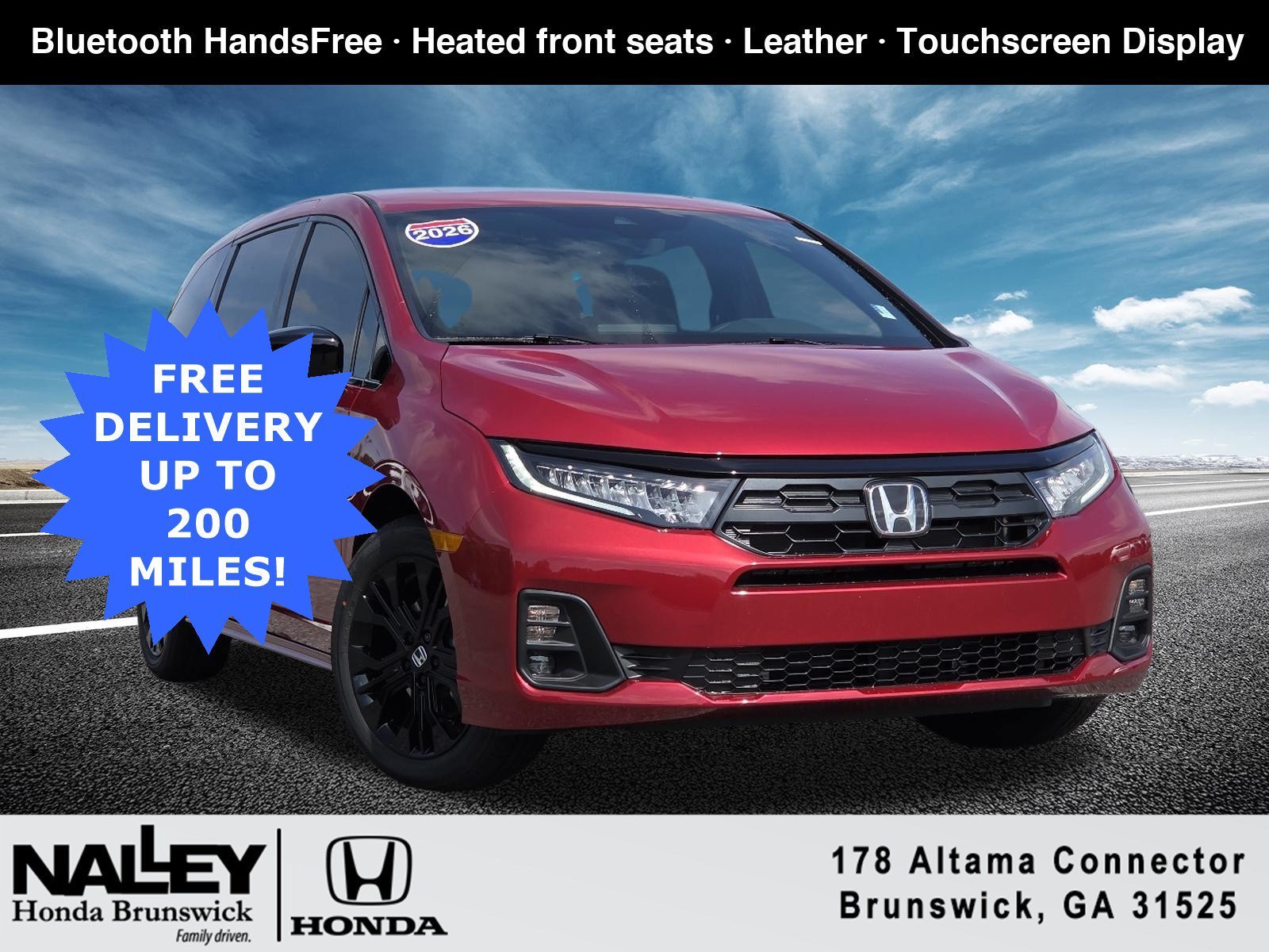 2026 Honda Odyssey Sport L