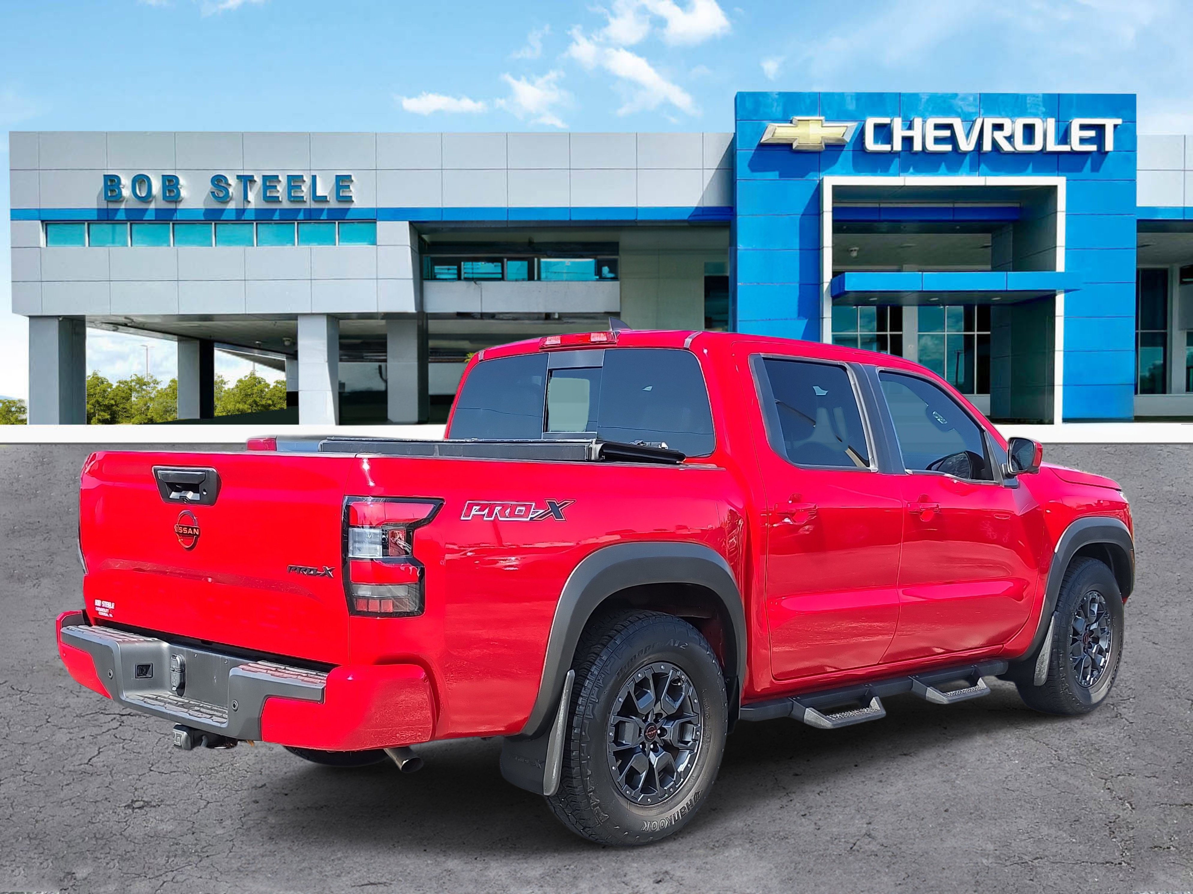 Used 2023 Red Nissan Crew Cab PRO-X 4x2 image 6
