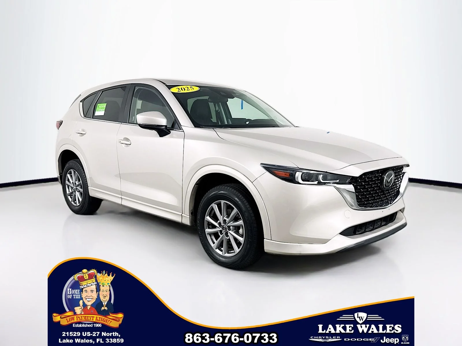 Certified Used 2025 Silver Mazda 2.5 S Select Package image 1