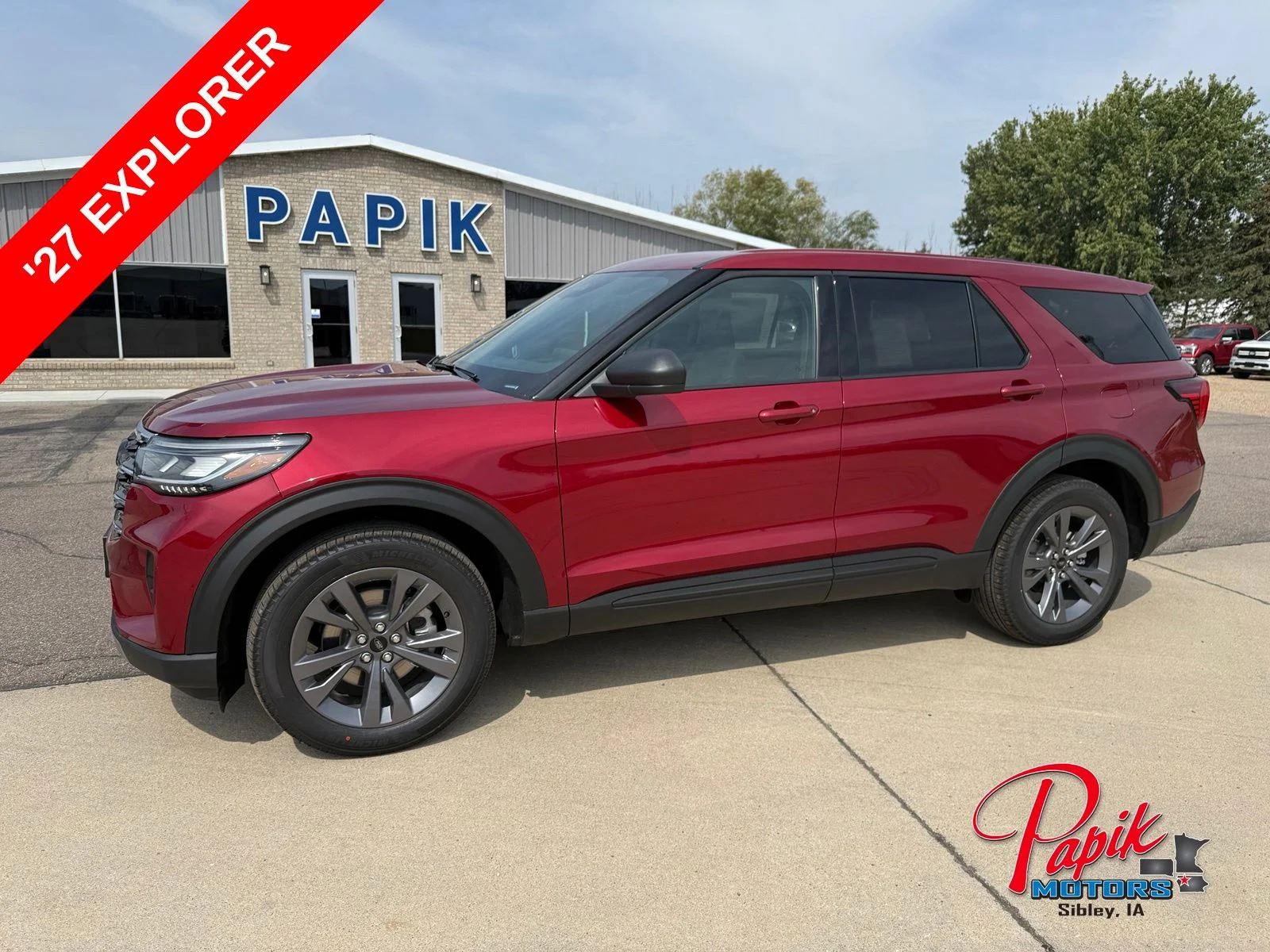 New 2027 Ruby Red Metallic Tinted Clearcoat Ford Active image 1