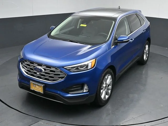 Certified Used 2024 Atlas Blue Metallic Ford Titanium image 47