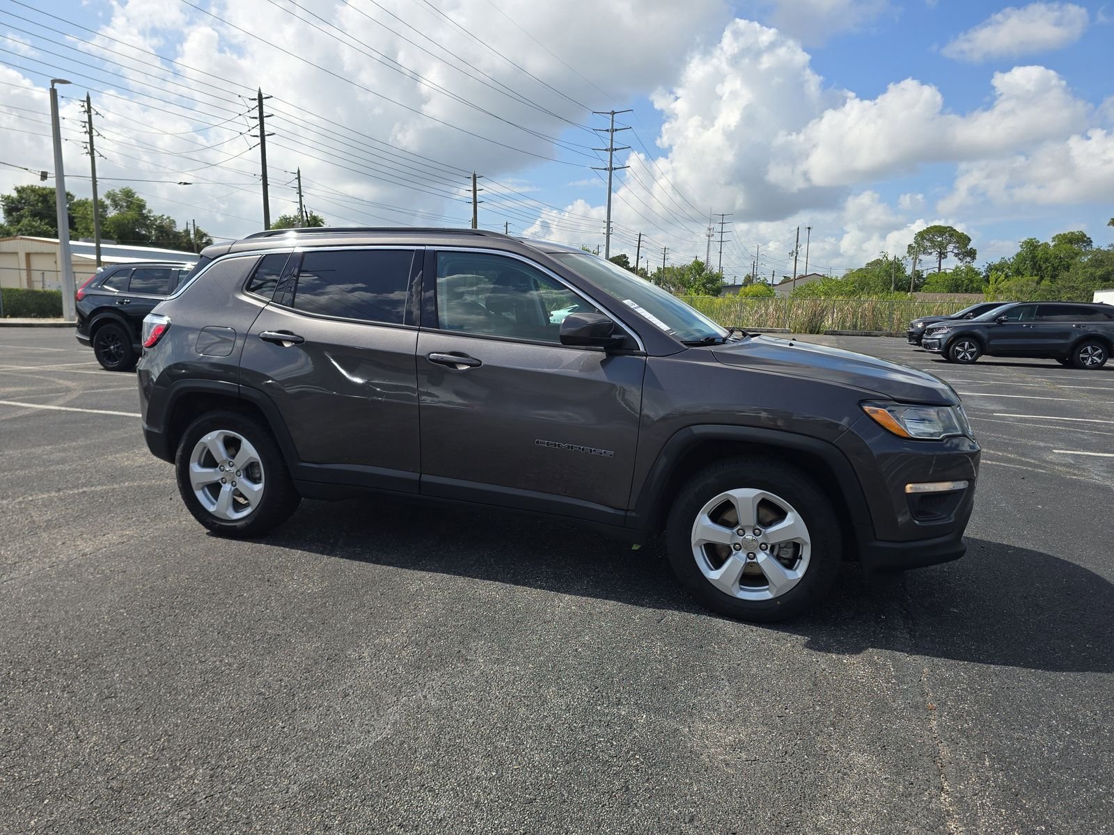 Used 2018 Jeep Compass Latitude with VIN 3C4NJCBB2JT471283 for sale in Port Richey, FL