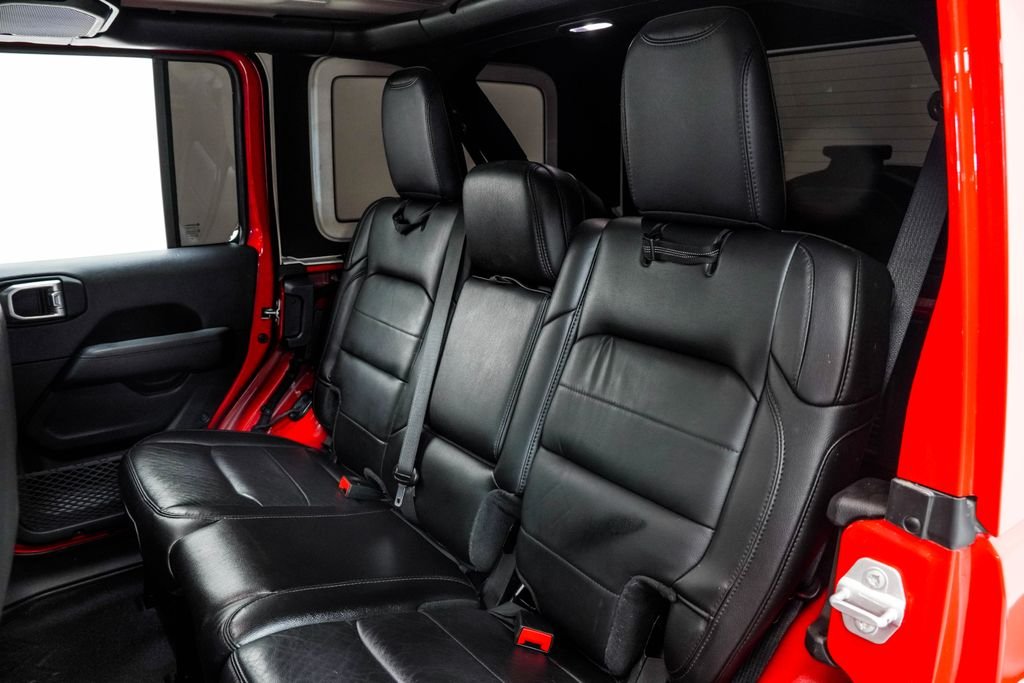 Used 2021 Red Jeep Unlimited Sahara Altitude image 18