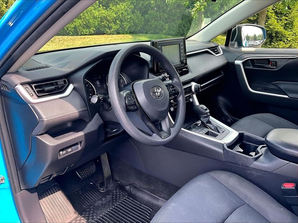 Used 2019 Blue Toyota LE image 8