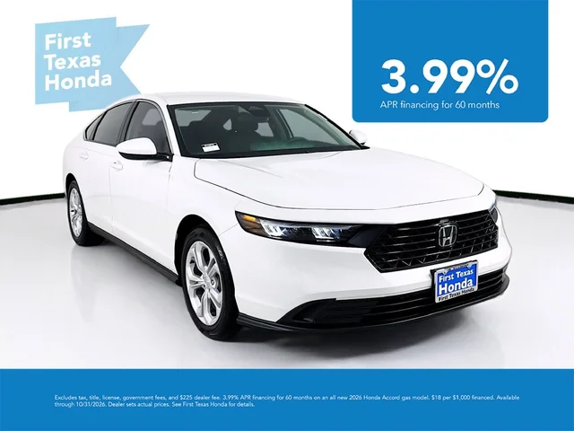 2026 Honda Accord LX