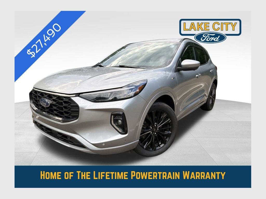 Used 2023 Iconic Silver Metallic Ford ST-Line Elite image 1