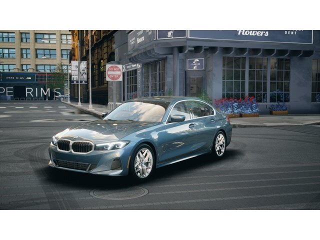 New 2026 Arctic Race Blue metallic BMW 330i image 1