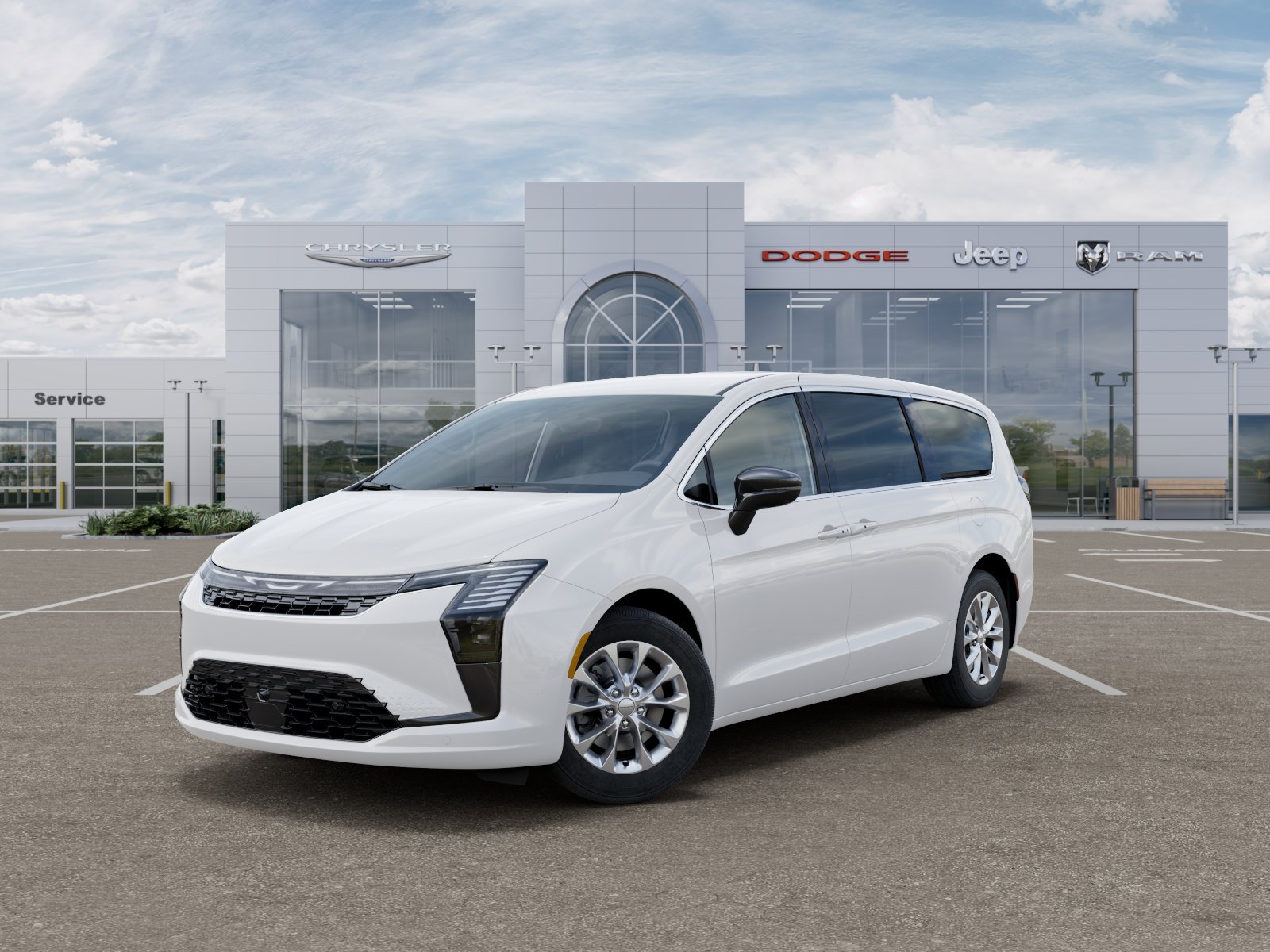 New 2027 Bright White Clear-Coat Exterior Paint Chrysler Select image 27