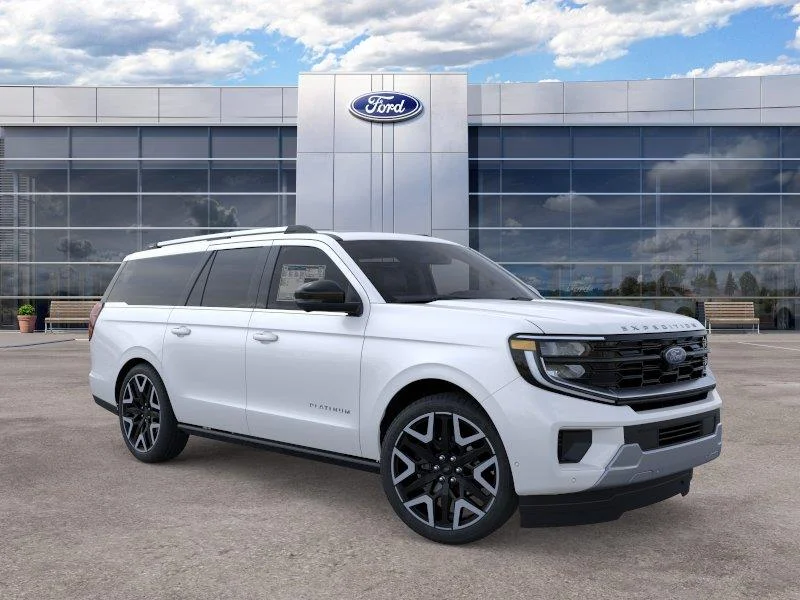 New 2026 Star White Metallic Tri-Coat Ford MAX Platinum® image 7