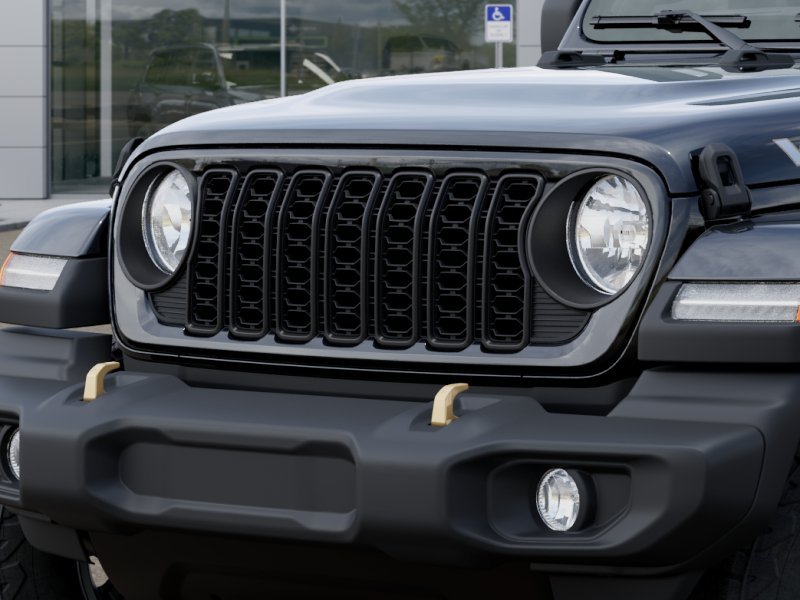 New 2026 Black Clear-Coat Exterior Paint Jeep 4-Door 85th Anniversary Edition image 11
