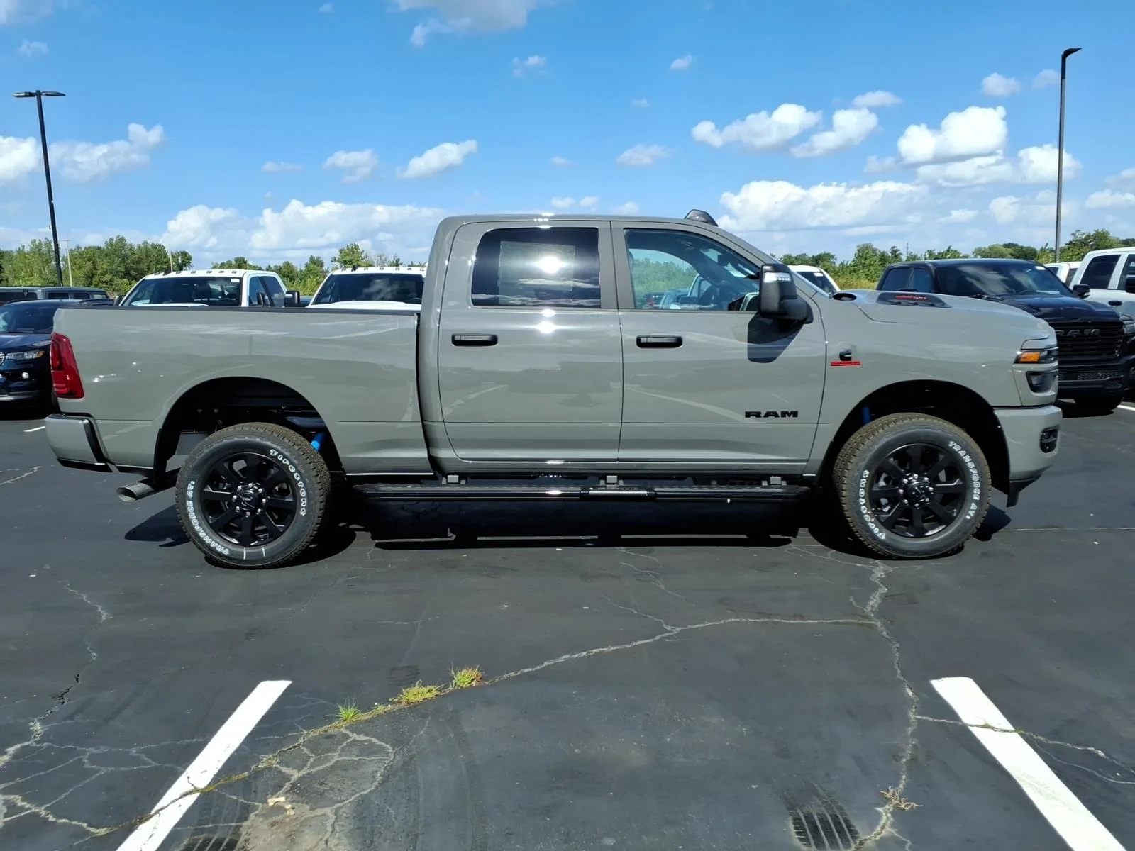 New 2027 Ceramic Gray Clearcoat Ram Big Horn image 15