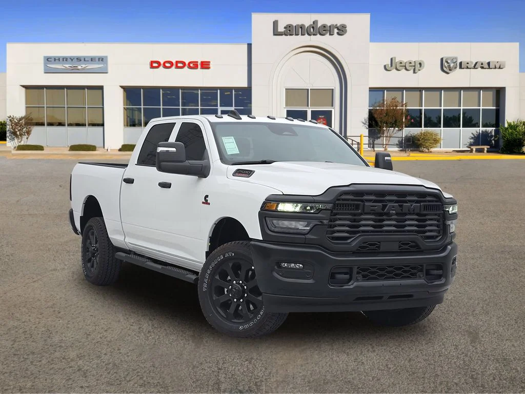 New 2026 Bright White Clearcoat Ram Tradesman image 1