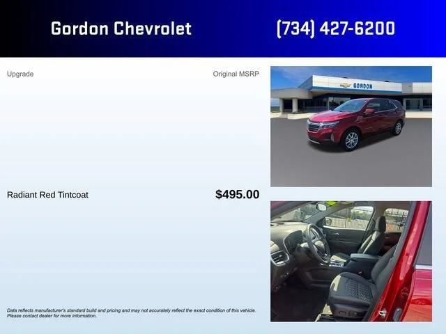 Used 2024 Radiant Red Tintcoat Chevrolet LT image 5