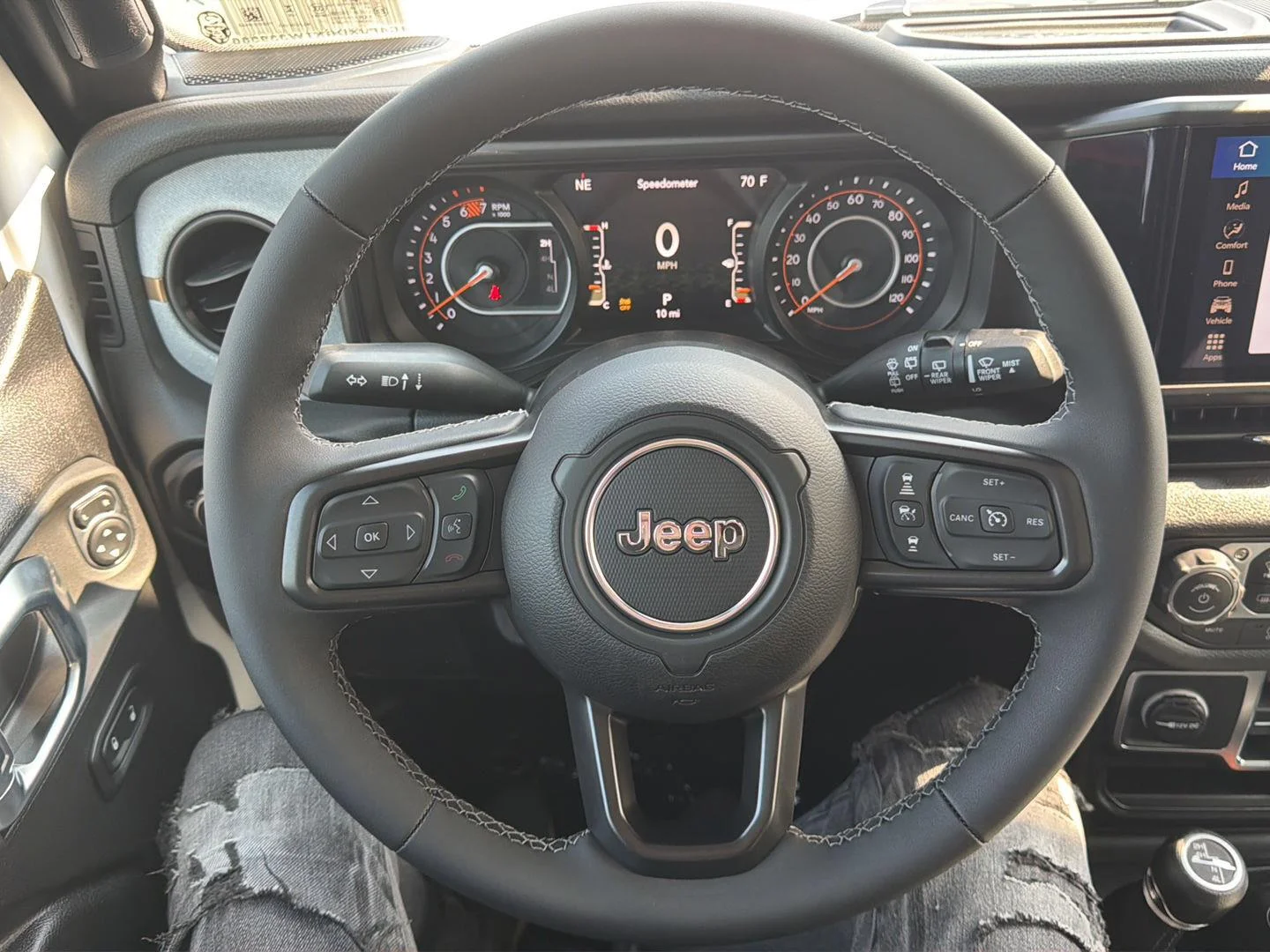 New 2026 Bright White Clearcoat Jeep Sport S image 13