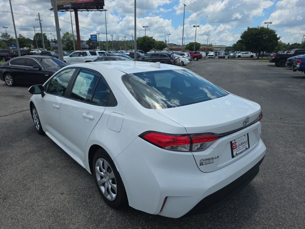 Used 2024 White Toyota LE image 6