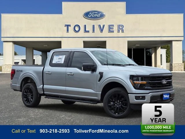 New 2026 Iconic Silver Metallic Ford XLT image 1