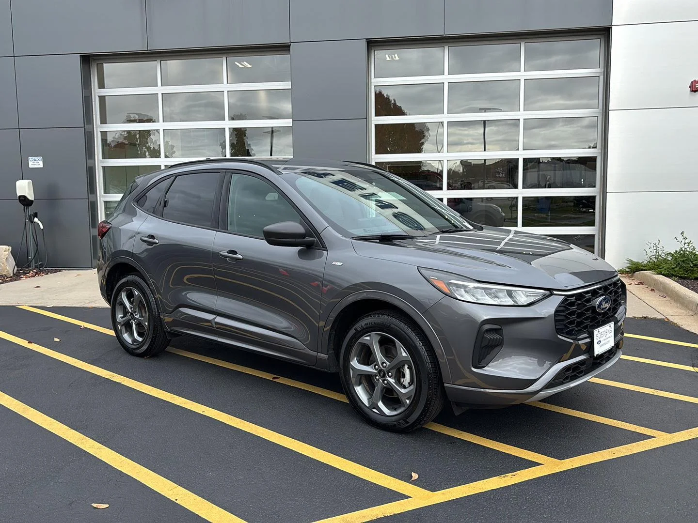 Certified Used 2024 Carbonized Gray Ford ST-Line image 2