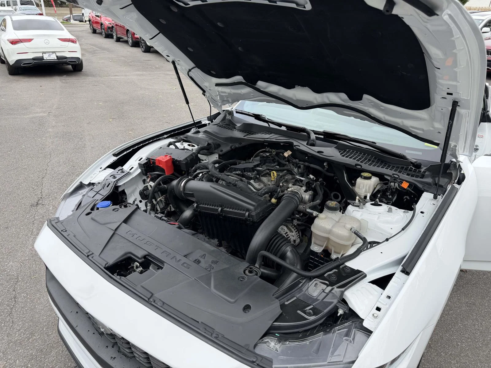Used 2024 White Ford EcoBoost Premium image 26