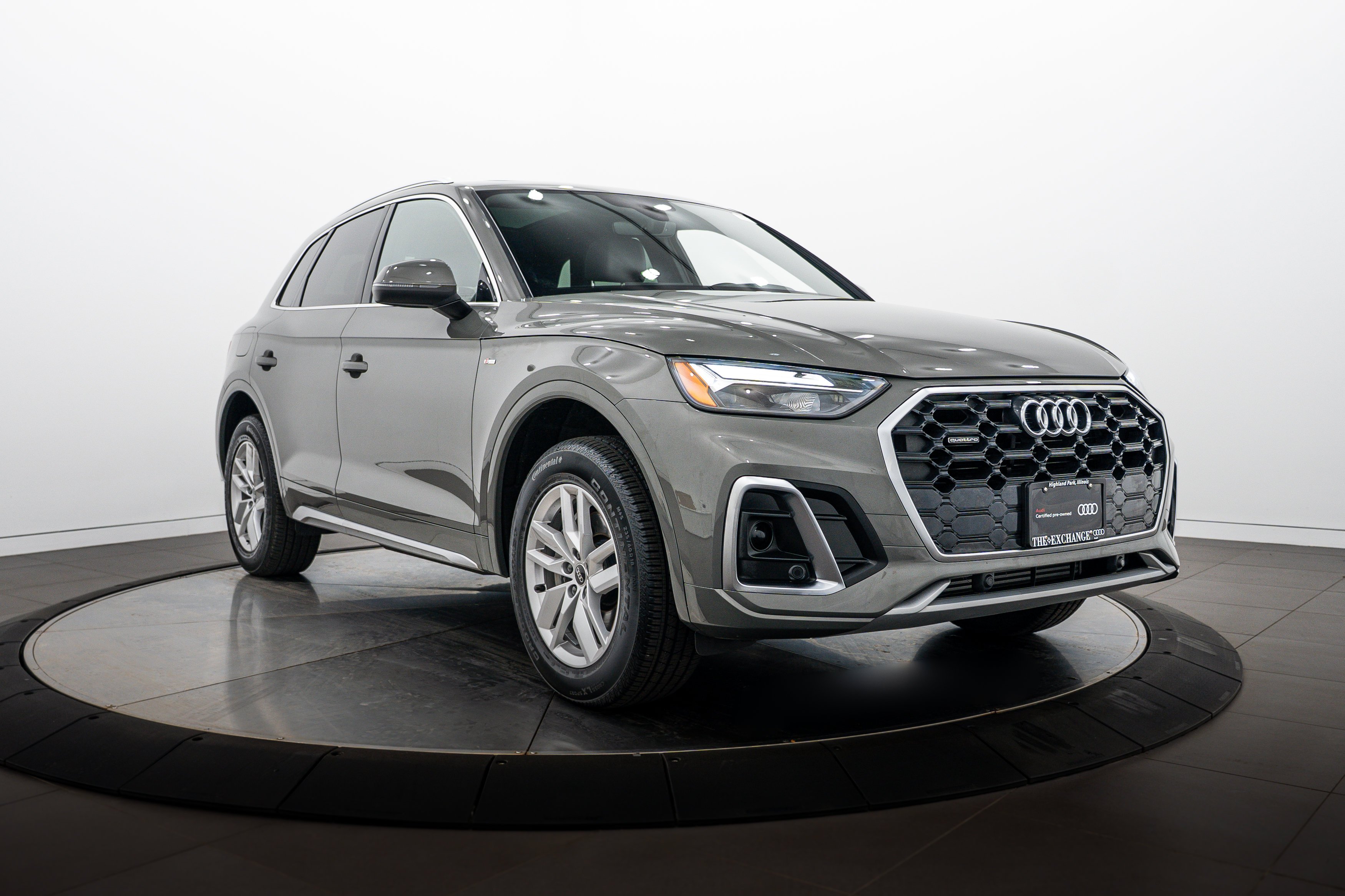 Certified Used 2023 Chronos Gray Metallic Audi S line Premium image 2