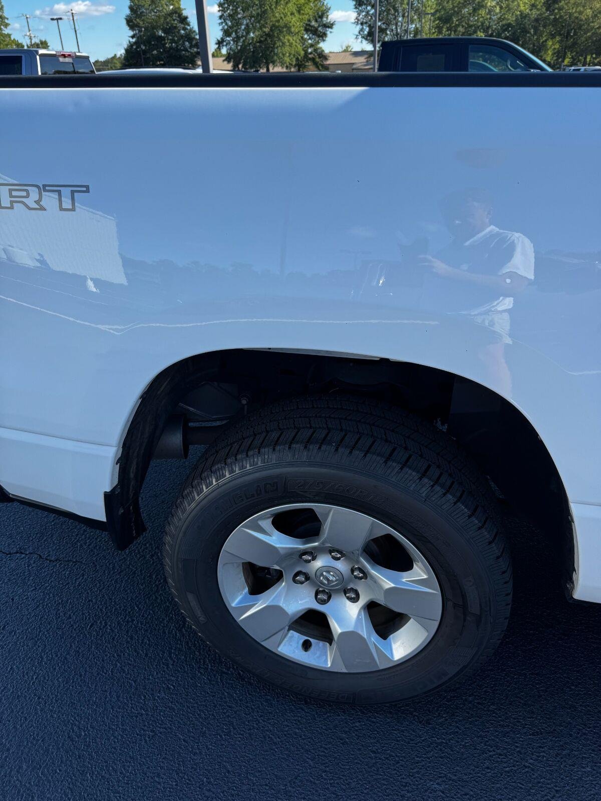 Used 2023 Bright White Clearcoat Ram Lone Star image 10