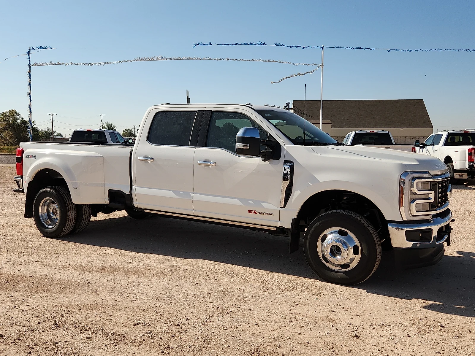 New 2026 Star White Metallic Tri-Coat Ford King Ranch image 8