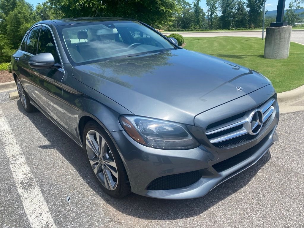 Used 2018 Selenite Gray Metallic Mercedes-Benz C 300 image 1