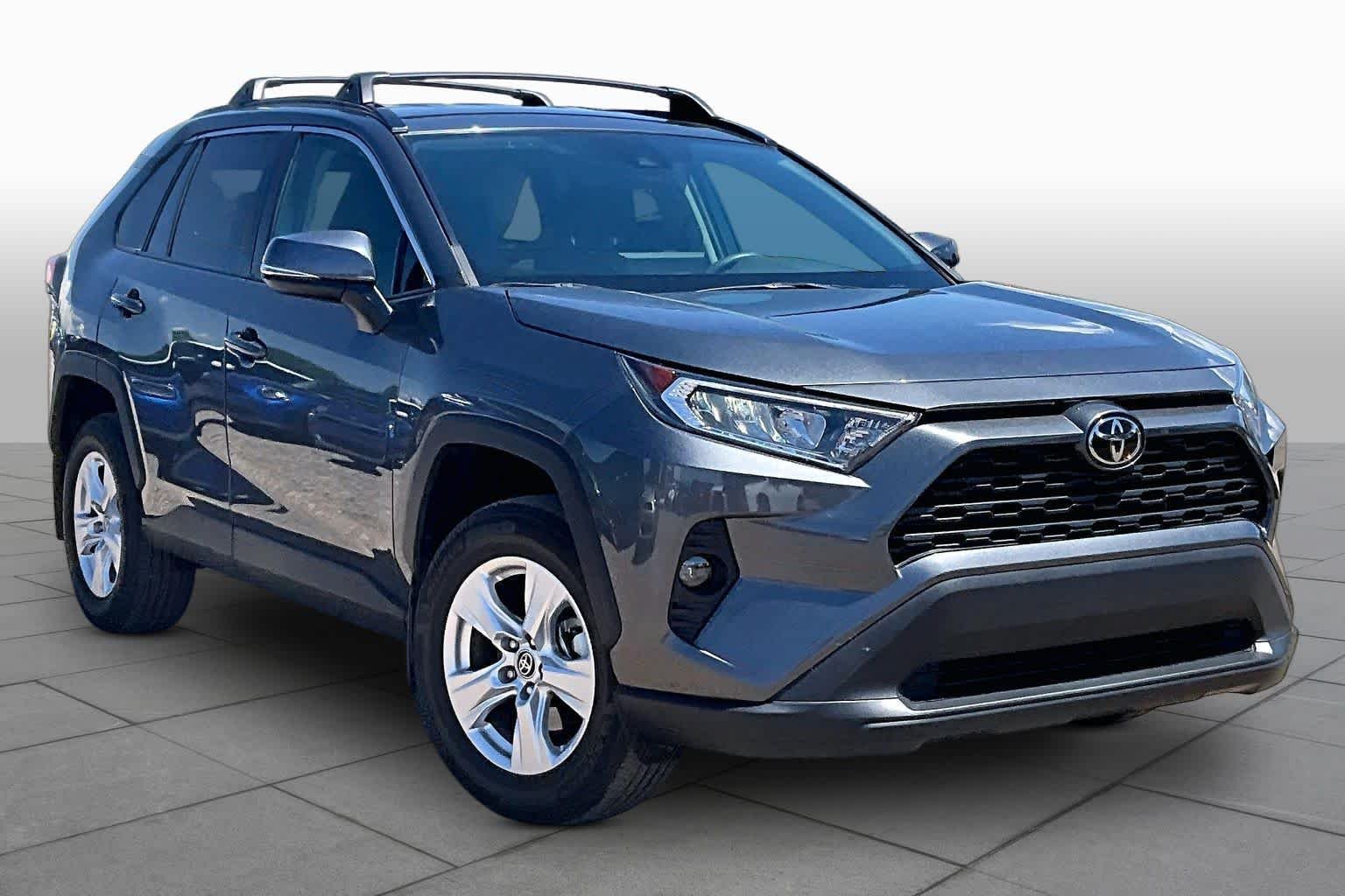Used 2021 Magnetic Gray Metallic Toyota XLE image 2