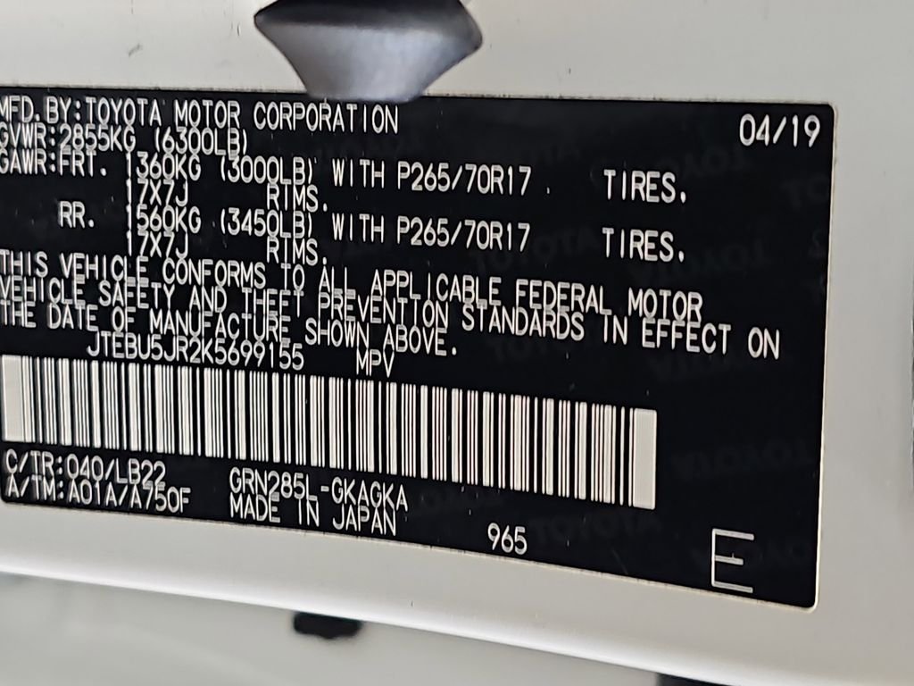 Used 2019 White Toyota SR5 Premium image 36